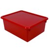 Romanoff Stowaway 5in Letter Box with Lid, Red, PK2 ROM16002